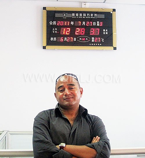 2011年7月25日，外國友人參觀考察我公司！明經(jīng)理等接待并陪同參觀！(圖3)